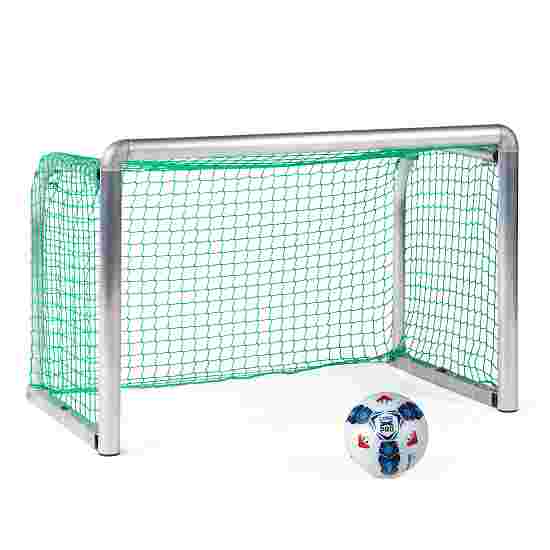 Sport-Thieme Mini-Voetbaldoel &quot;Protection&quot; 1,20x0,80 m, diepte 0,70 m, Incl. net, groen (mw 10 cm)