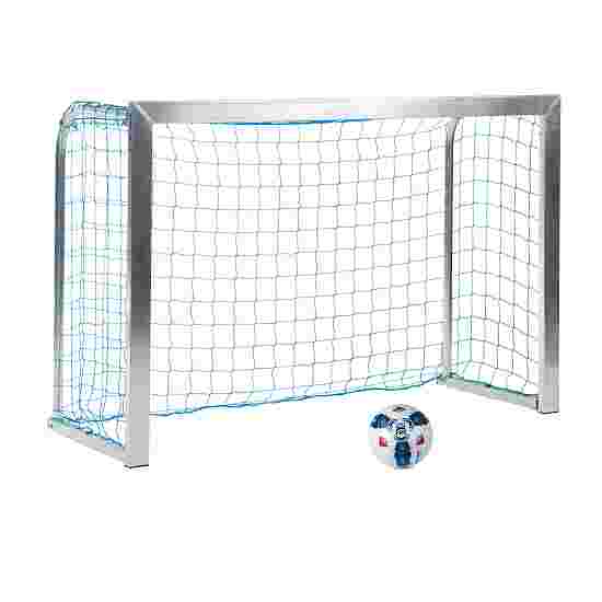 Sport-Thieme Minitraining doel, met inklapbare netbeugels 1,80x1,20 m, Tortiefe 0,70 m, Incl. net, blauw (mw 10 cm)