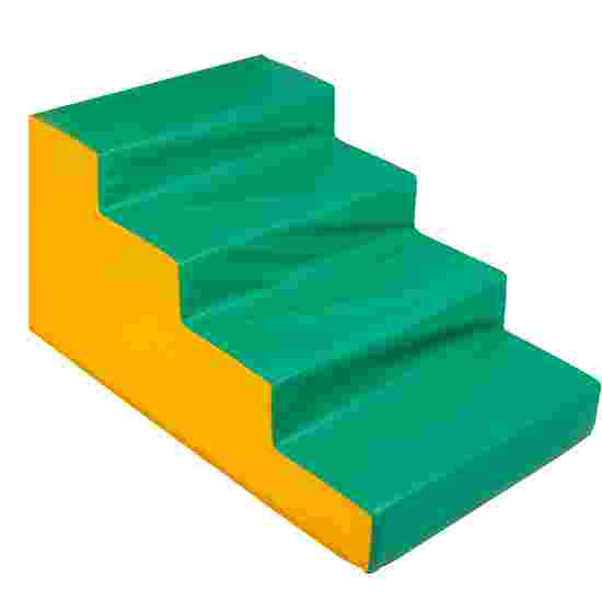 Sport-Thieme Schuimstofbouwsteen &quot;Treppe&quot; voor schuimstofbouwsteenen 4-traps, 90x60x50 cm