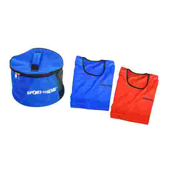 Sport-Thieme Teamhesjes-set 'Stretch Premium' Jeugd, rood/blauw