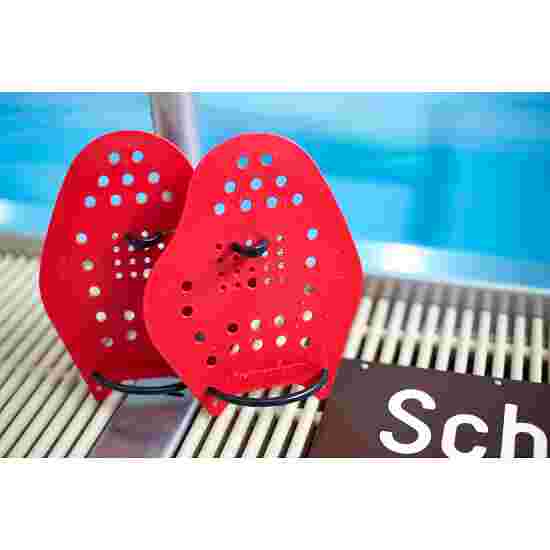 Sport-Thieme Zwempaddles &quot;Swim-Power&quot; Maat L, 23x19 cm, rood