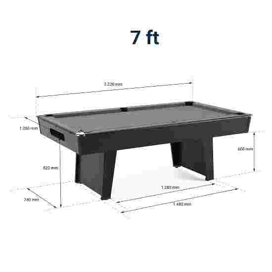 Table de billard Bison « Tirol » Vert, 7 ft