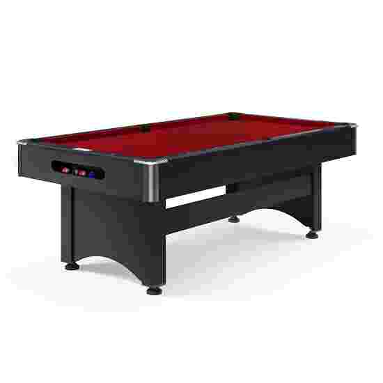 Table de billard Sportime « Galant Black Edition » Rouge, 7 ft