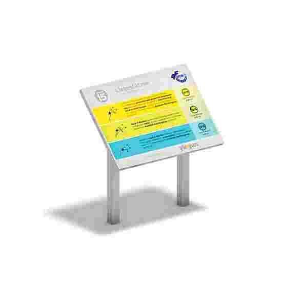 Tableau d’information et d’affichage Playparc pour Calisthenics-Station Allround-Plus