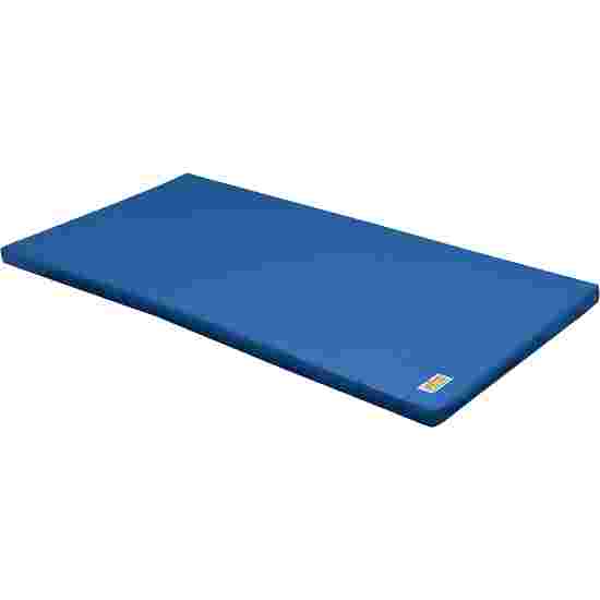 Tapis de gymnastique Reivo « Sécurité » Polygrip bleu, 200x100x8 cm