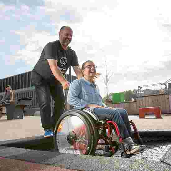 Trampoline enterré Eurotramp « Playground Rollstuhl »
