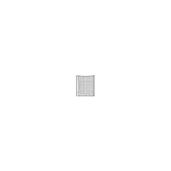 Voetbaldoelnet voor Grootveld-Voetbaldoel, met schaakbordpatroon, knopenloos Groen-wit