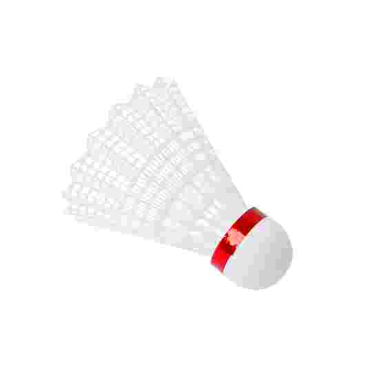 Volants de badminton Sport-Thieme « FlashOne » Rouge, Rapide, Blanc