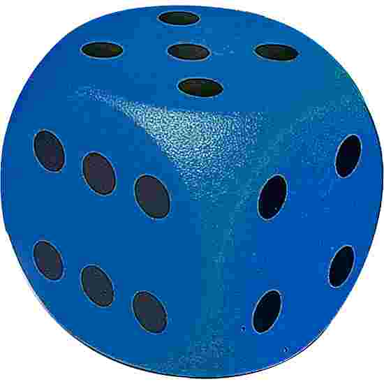 Volley Schuimstof-kubus Blauw, 16 cm