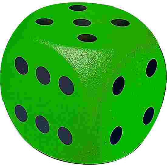 Volley Schuimstof-kubus Groen, 16 cm