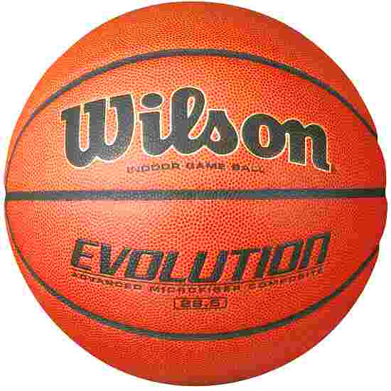 Wilson Basketbal &quot;Evolution&quot; Oranje-Zwart, Maat 6