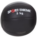 Medecine ball Sport-Thieme « Noir » 5 kg, ø 28 cm