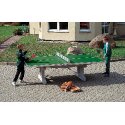 Table de tennis de table Sport-Thieme « Premium » Pieds courts, autostable, Vert