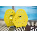 Sport-Thieme Swim-Power Paddles Maat M, 21x18 cm, geel