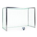 Sport-Thieme Minitraining doel, met inklapbare netbeugels 2,40x1,60 m, diepte 1,00 m, Incl. net, groen (mw 10 cm)