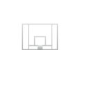 Sport-Thieme Basketbaldoelbord 180x105 cm, 30 mm