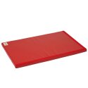 Reivo Tapis de gymnastique combinable « Sécurité » Polygrip rouge, 150x100x6 cm