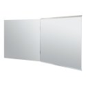 Samenklapbare spiegel voor wandmontage 150x100/200 cm