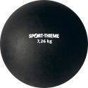 Sport-Thieme Stootkogel  van kunststof 7,26 kg, zwart, ø 150 mm