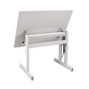 Möckel Table thérapeutique « ergo S 72 » Plateau rectangulaire, 80x60 cm
