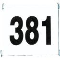 Startnummerset van scheurvast papier Set 1-1000