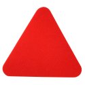 Dalles de gym Sport-Thieme Rouge, Triangle, 30 cm de côté
