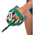 StrechCordz avec paddle de main Vert, résistance 3,6-10,8 kg