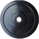 Sport-Thieme Halterschijf 'Bumper Plate', zwart 15 kg