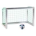 Mini but de football Sport-Thieme « Professional » Filet inclus, vert (mailles 10 cm), 1,20x0,80 m, profondeur 0,70 m