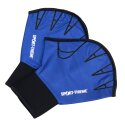 Sport-Thieme Aqua-Fitness-Handschoenen, open L, 26,5x19 cm, blauw