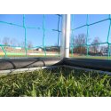 Sport-Thieme Mini-Voetbaldoel met PlayersProtect 1,20x0,80 m, Incl. net, groen (mw 10 cm)