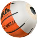 Wilson Basketbal "Evolution" Oranje-Zwart, Maat 7
