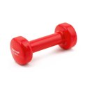 Haltère court Sport-Thieme « Vinyle » 1,5 kg, Rouge