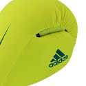 Adidas Bokshandschoenen "Speed 100" Geel-blauw, 8 oz.