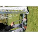 Sport-Thieme Grootveld-Voetbaldoel met opvouwbare netbeugel en bodemframe Wit, Nethouder
