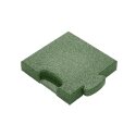 Gum-tech Hoekstuk "recht" voor valbeveiligingsplaten 4,5 cm, Groen