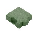 Gum-tech Hoekstuk "recht" voor valbeveiligingsplaten 4,5 cm, Groen