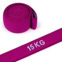 Sport-Thieme Elastiekband 'Ring', textiel 15 kg, Paars-Grijs