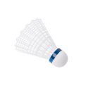 Sport-Thieme Badminton-shuttle "FlashTwo" Blauw, Medium, Wit