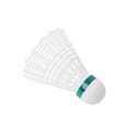 Sport-Thieme Badminton-shuttle "FlashTwo" Groen, Langzaam, Wit