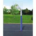 But de basket Sport-Thieme « Fair Play Silent 2.0 » avec filet en chaîne Panier « Outdoor », 120x90 cm