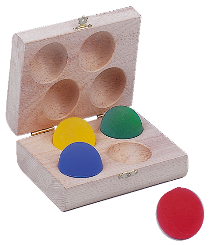 Boîte de stockage TheraBand pour balles de physio ou TheraBand Dispositif d’entraînement de la main