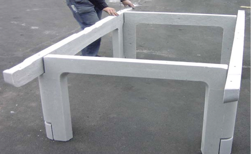 Châssis de table de tennis de table Sport-Thieme table de tennis de table « Pro »