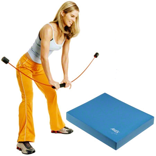 Kit de fitness Flexi-Bar « Flexi Bar Sport & Airex Balance Pad »