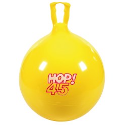 Gymnic Huppelbal "Hop" ø 45 cm, Geel