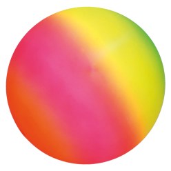 Togu Ballon arc-en-ciel fluo