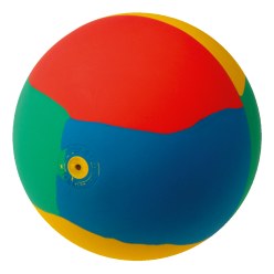 Ballon de gymnastique WV en caoutchouc Bleu, ø 19 cm, 420 g