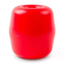 Boule en hostalen avec perforation 12 mm Rouge