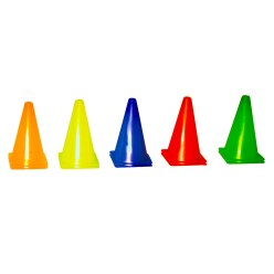 Lot de cônes de marquage Sport-Thieme « 10 » 13x13x23 cm