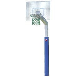  But de basket Sport-Thieme « Fair Play Silent » avec filet en corde Hercules 